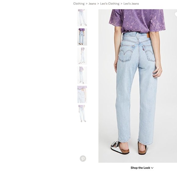 Levi's Ribcage Straight Ankle Sz 26 (Light Wash) - Picture 3 of 4